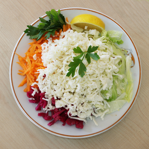 Beyaz Peynirli Salata